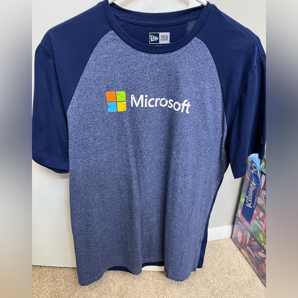 Microsoft blue unisex T-shirt ultra soft